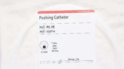 Cook G22716 Pushing Cath. 7Fr x 0.035inch x 320cm
